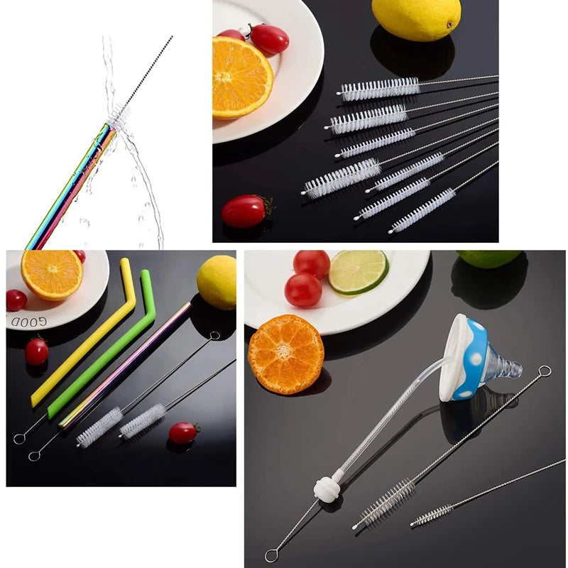 10Pcs Straws Brushes Cleaning