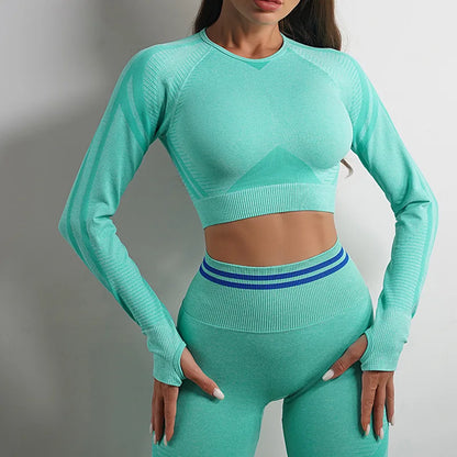 2 PCS Yoga Tracksuit