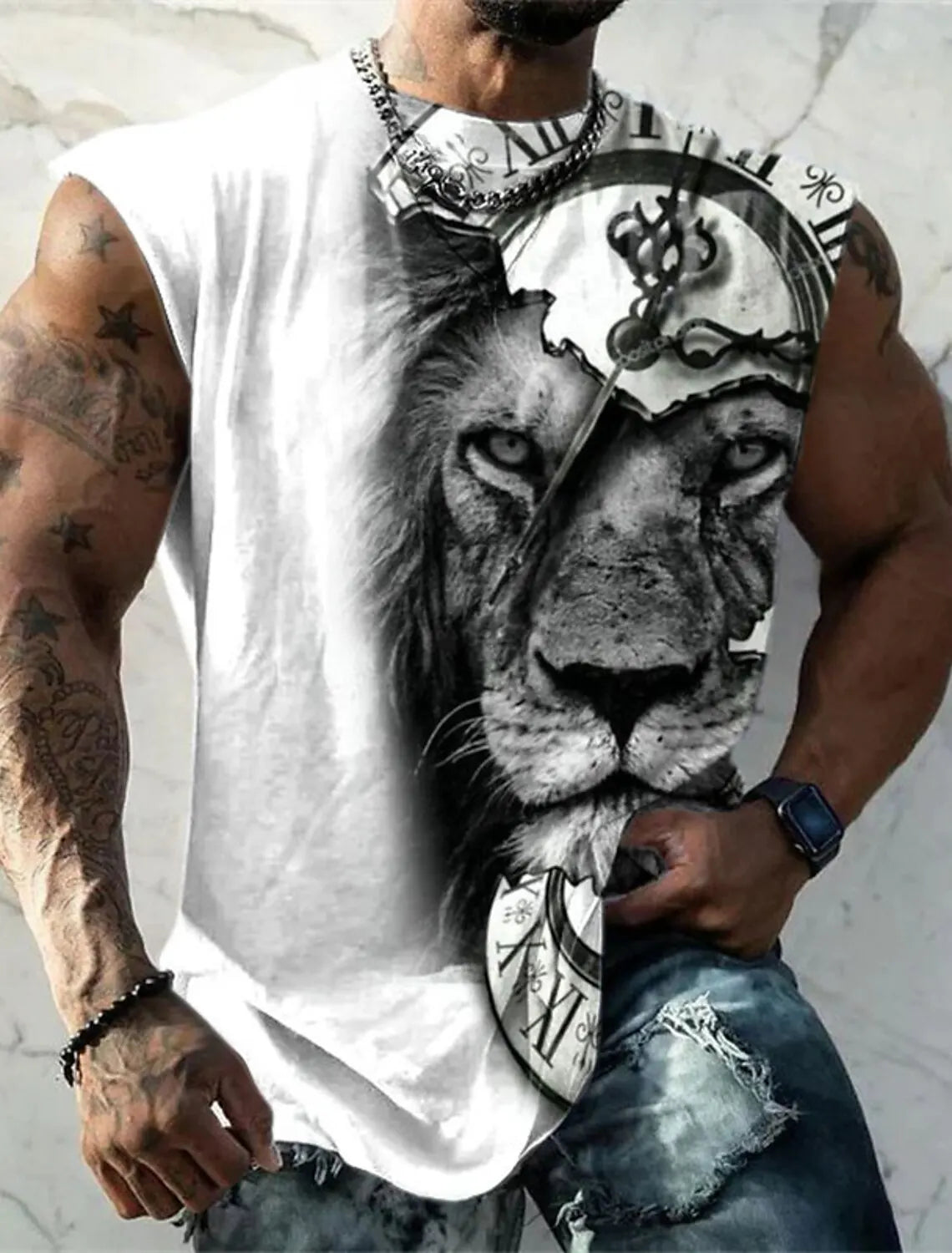 Mens Printed T Shirt