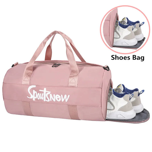 Shoe Compartment Waterproof Sport Bags