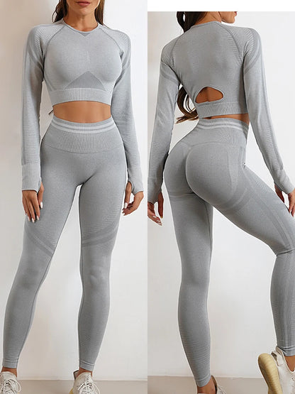 2 PCS Yoga Tracksuit