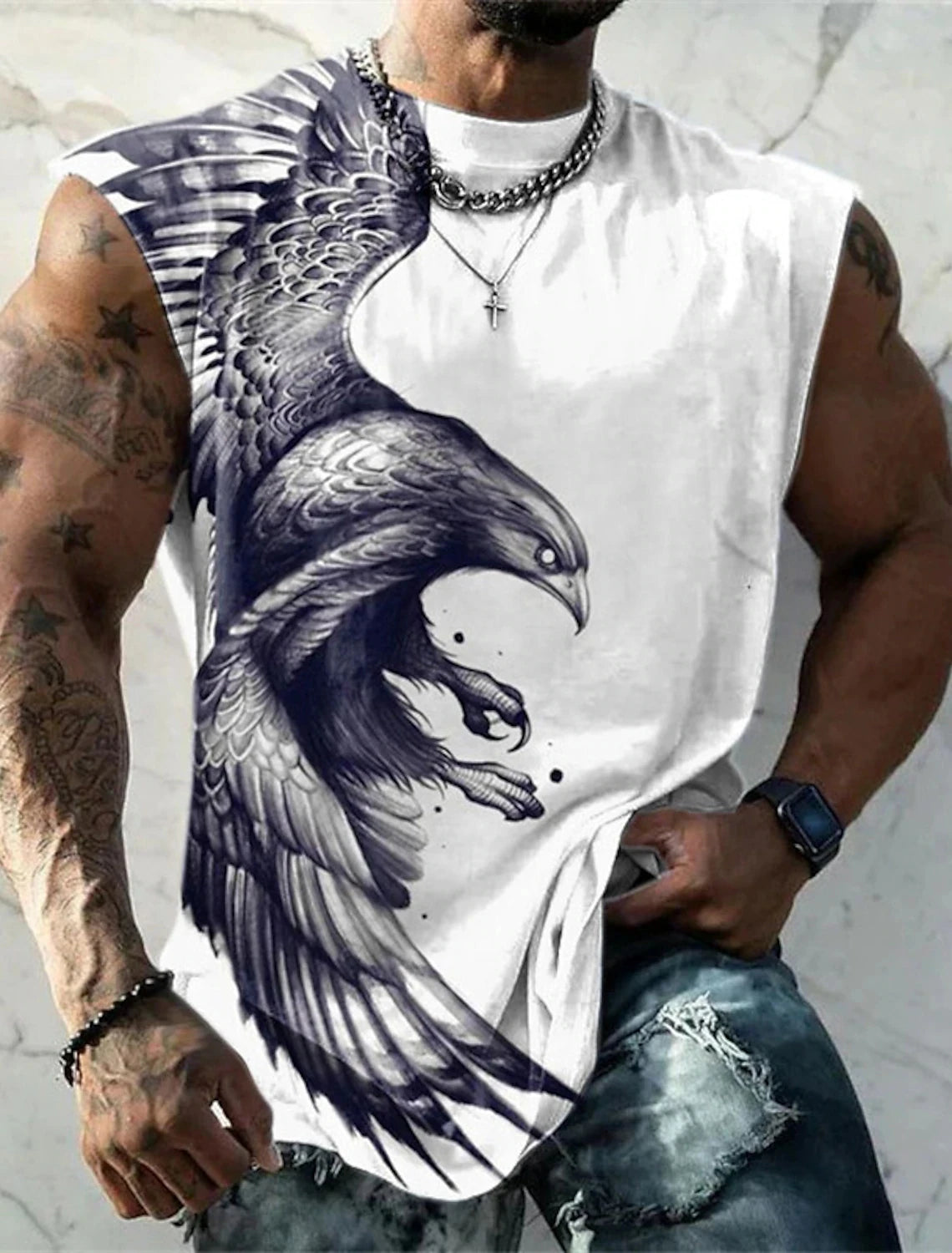 Mens Printed T Shirt