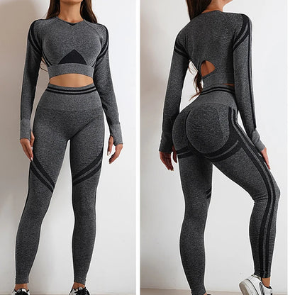 2 PCS Yoga Tracksuit