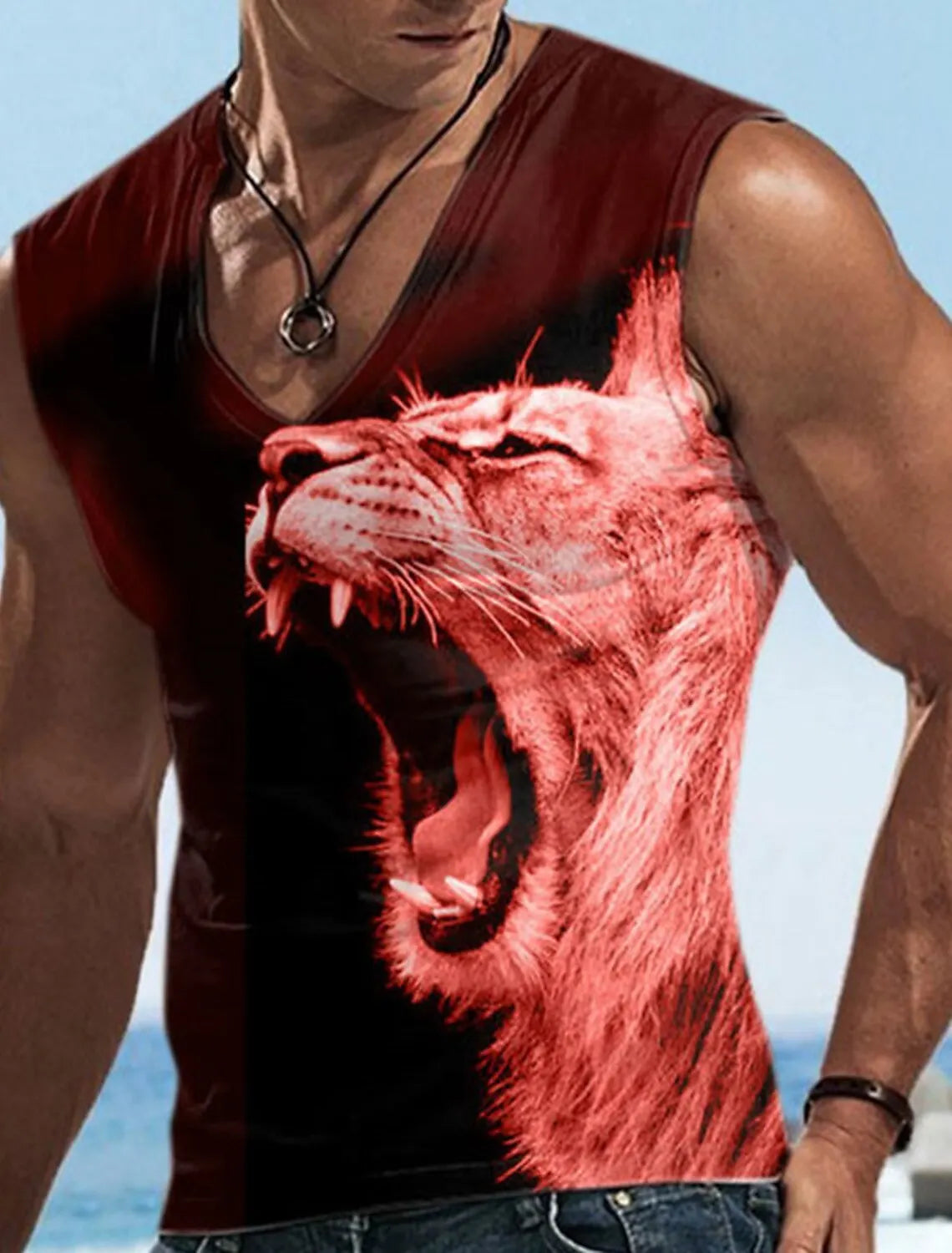 Men's Sleeveless T-Shirt