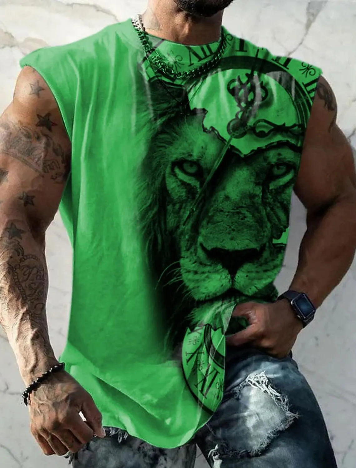 Mens Printed T Shirt