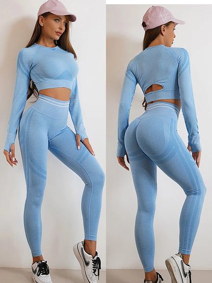 2 PCS Yoga Tracksuit