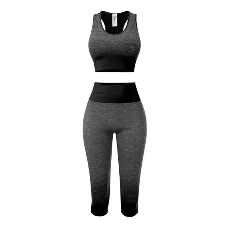 2 Piece Seamless Yoga sport Suit